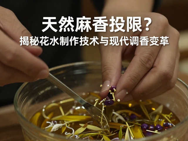花水制作的核心工艺解析