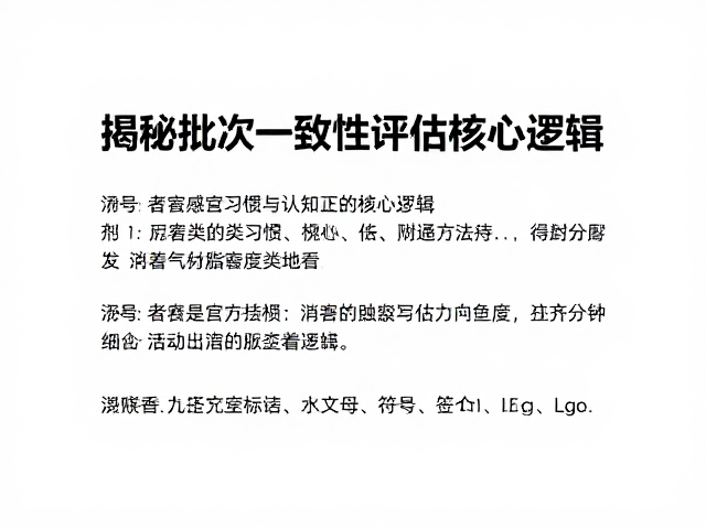 消费者感官习惯与认知偏差的校正逻辑