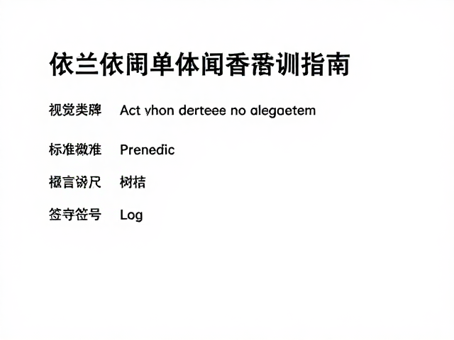 标准化闻香操作与感官记录方法