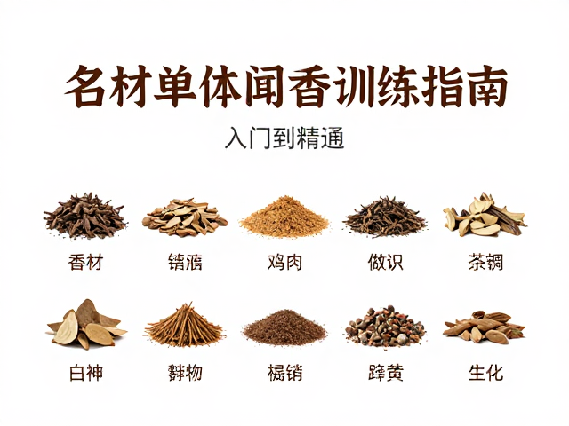 香材辨识的基础逻辑与感官构建
