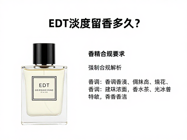 EDT淡香水的基本定义与香精浓度解析