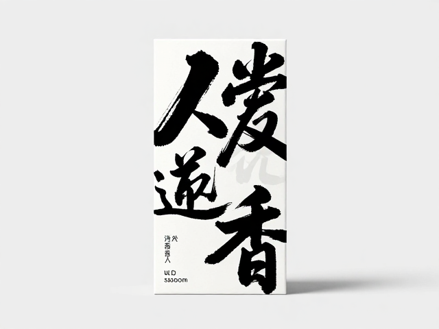 书法字体包装下的视觉张力与品牌识别