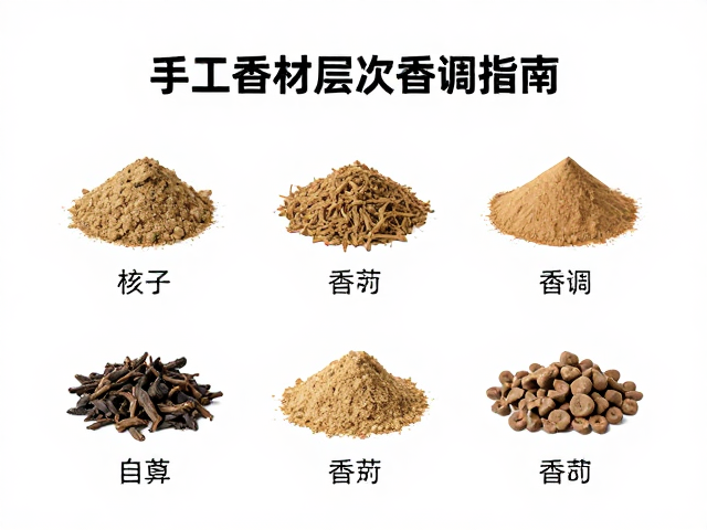核心香材配伍与香气层次构建指南