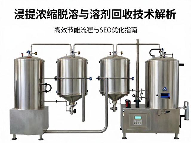浸提浓缩脱溶与溶剂回收技术的核心原理