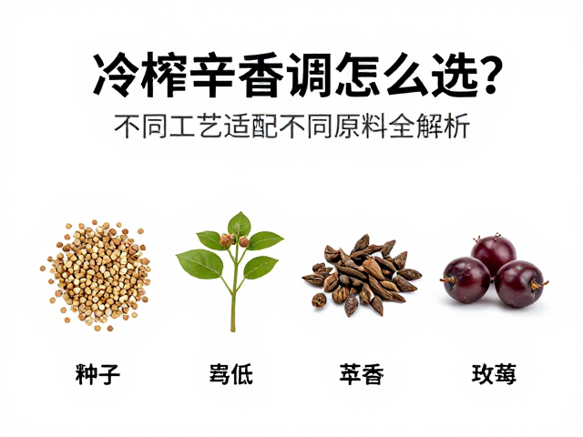 种子与果实类辛香调的化学稳定性考量