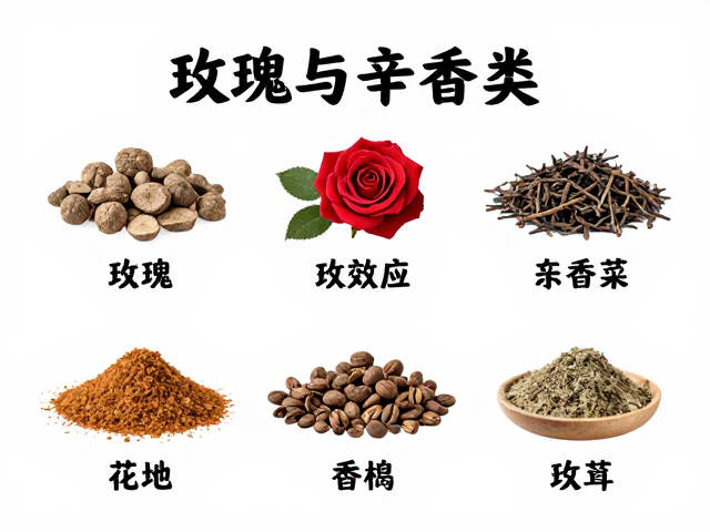 玫瑰与辛香的协同效应与搭配逻辑