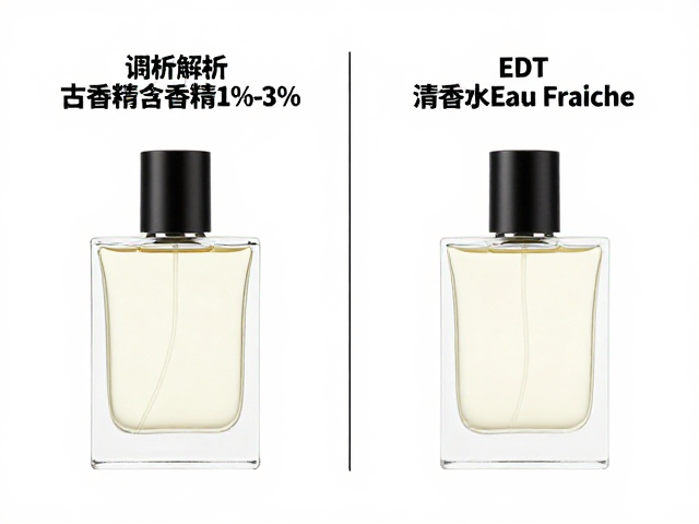 EDC古龙水含香精1%-3%,淡香水EDT与清香水Eau Fraiche区别解析