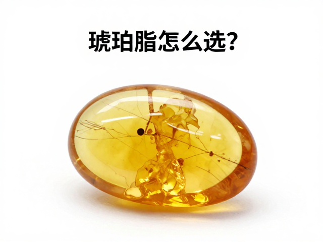 鉴别天然琥珀树脂的关键参数