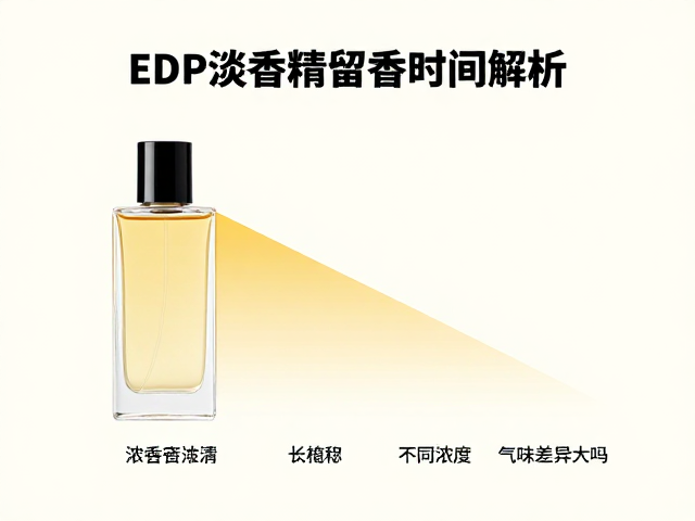 EDP淡香精留香时间解析,同款不同浓度气味差异大吗?