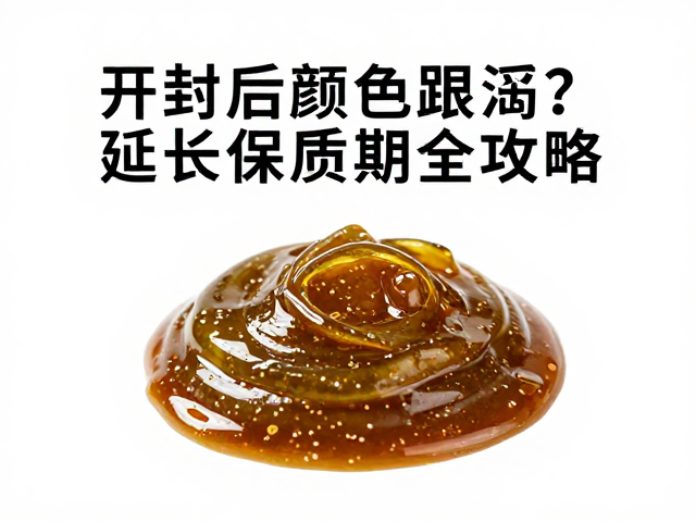 开封后颜色加深?密封避光保存,延长保质期全攻略