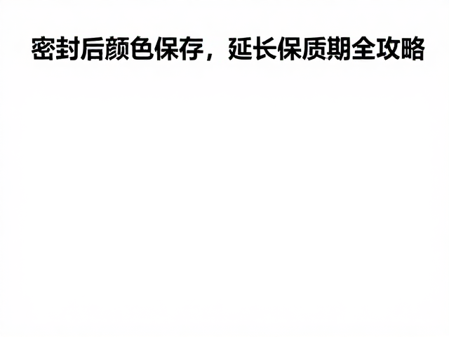 温度控制与避光存储的环境选择