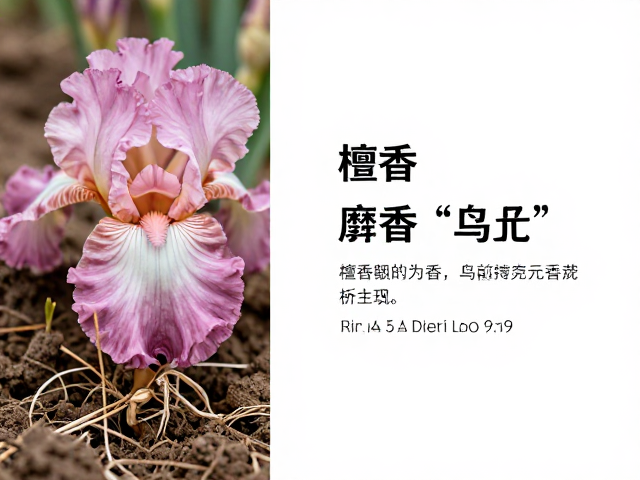 鸢尾根的粉感美学:泥土中的玫瑰