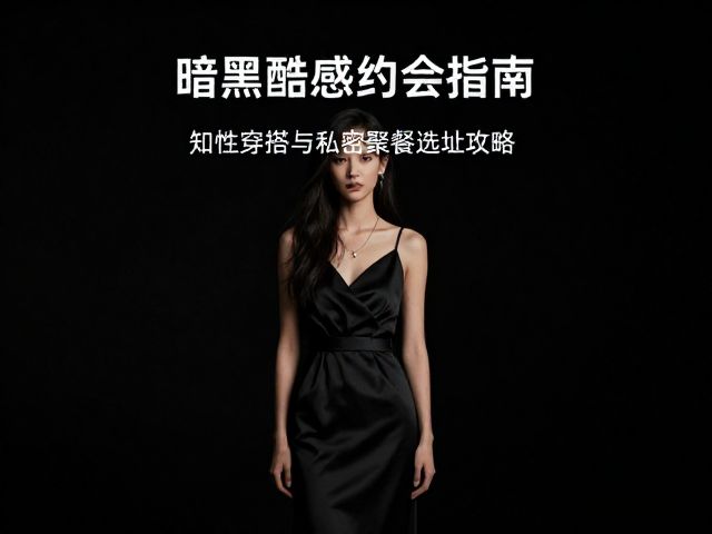 暗黑酷感约会指南,知性穿搭与私密聚餐选址攻略