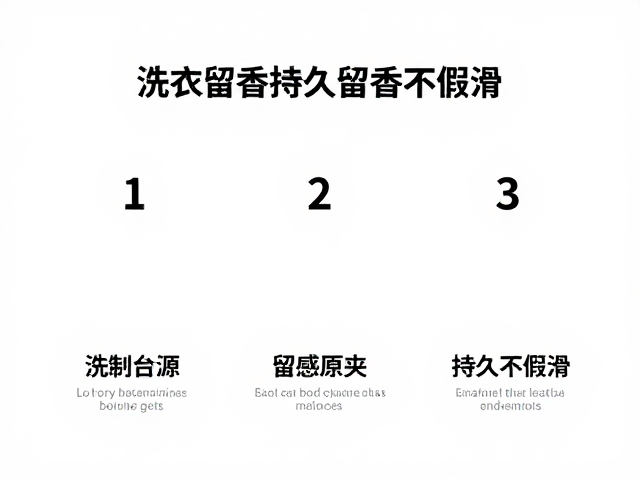 洗衣液留香短有皂感？3招解决，持久留香不假滑