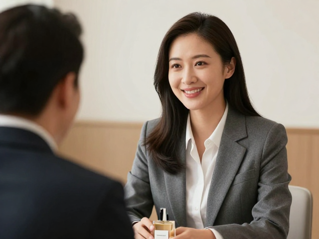 商务会面发梢留香,用温暖亲切打造高好感职场形象