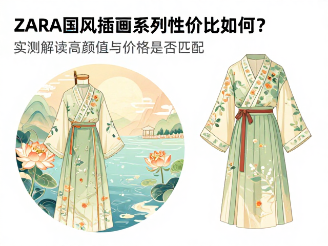 ZARA国风插画系列性价比如何？实测解读高颜值与价格是否匹配