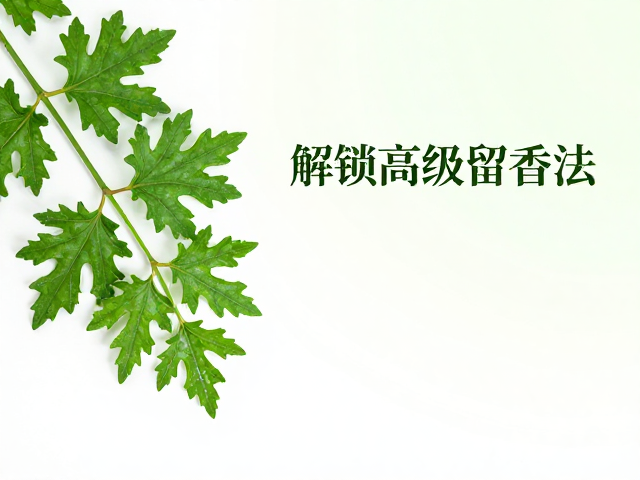科学留香与场景适配的高级技巧