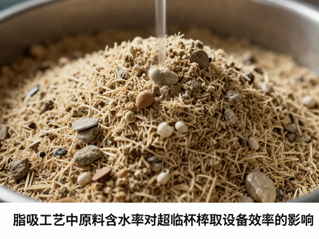 原料含水率对超临界流体相态行为的干扰机制