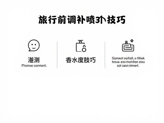 提升旅行香氛持久度的物理与化学技巧