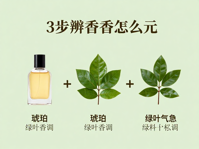 琥珀香调带绿叶气息怎么分?3步辨香技巧
