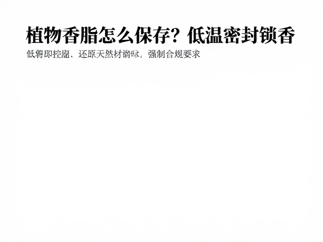 温度控制:低温环境下的稳定性维护