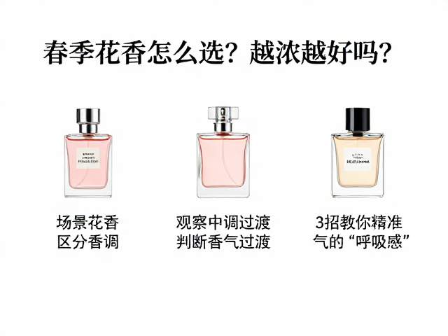 第二招:观察中调过渡,判断香气的“呼吸感”