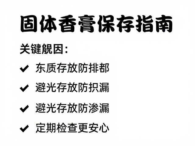 变质前兆识别与安全使用规范