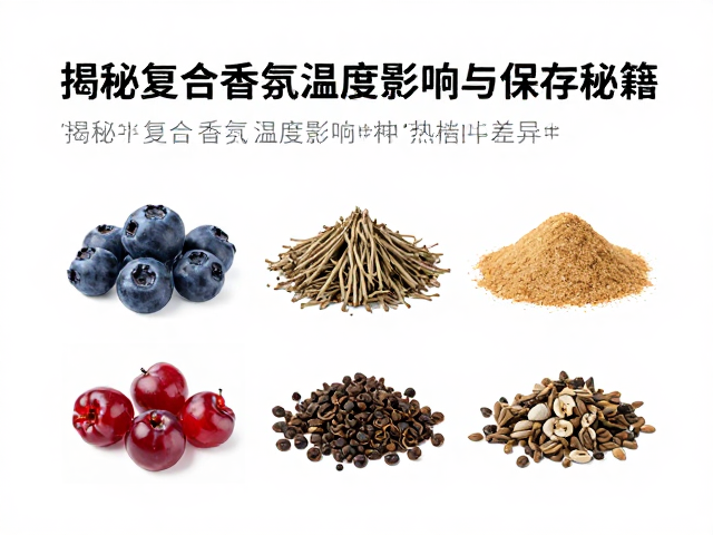 复合香氛中不同香材的热响应差异