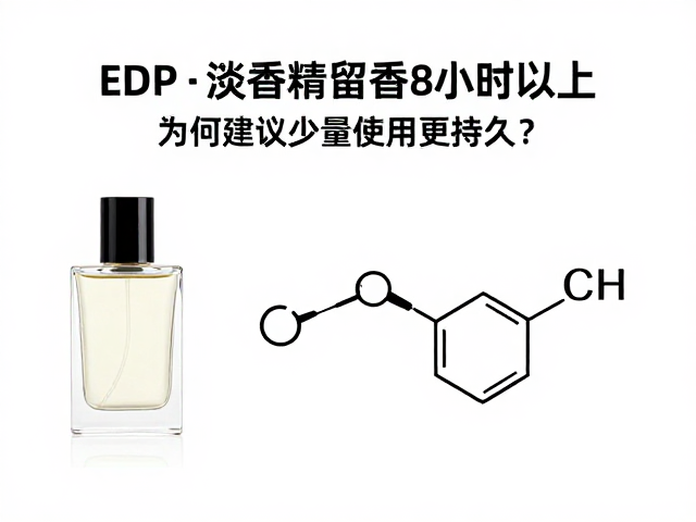 EDP淡香精留香8小时以上,为何建议少量使用更持久?