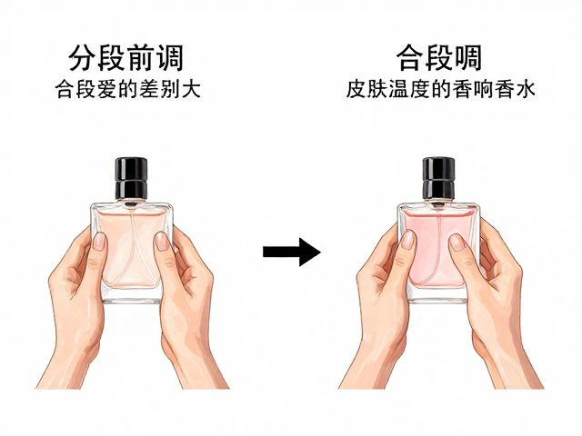 分段闻香的具体操作与感知要点