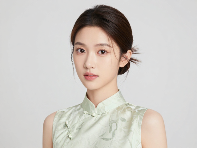 妆发意境:清透底妆与自然肌理