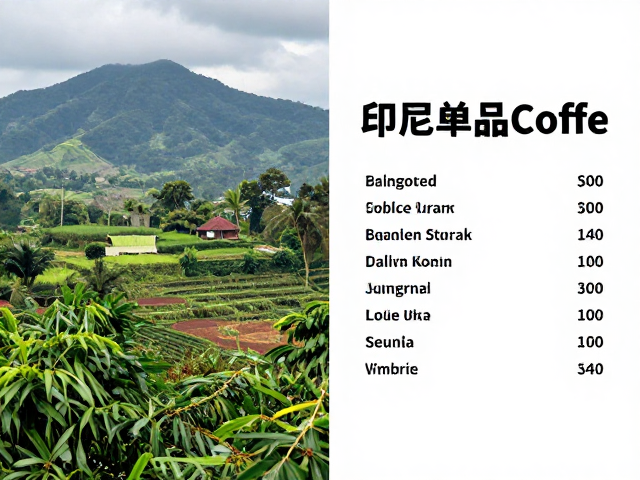 印尼单品咖啡的核心产区与地理特征