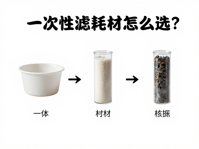 一次性过滤耗材的材质特性与选型依据