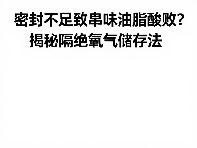 隔绝氧气的物理阻隔技术
