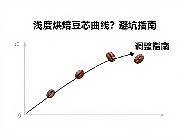 浅度烘焙豆芯未熟？调整烘焙曲线避坑指南