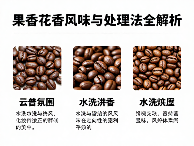 水洗与蜜处理对风味走向的决定性影响
