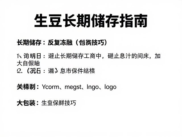 长期储存中的品质监测与风险规避