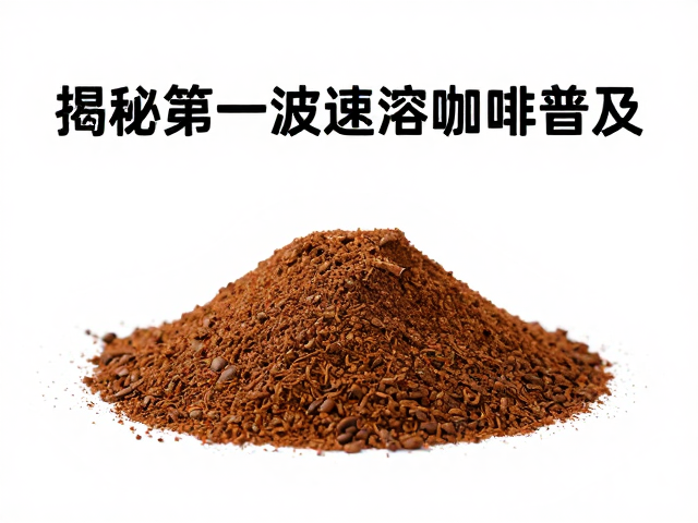 揭秘第一波速溶咖啡普及