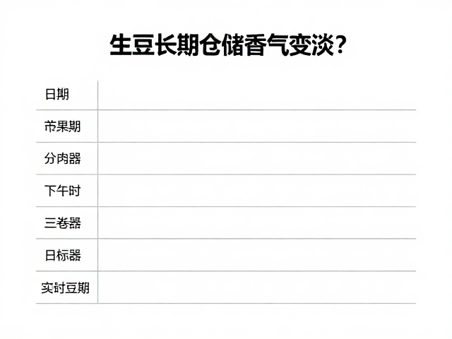 日期记录对风味管理的实操价值