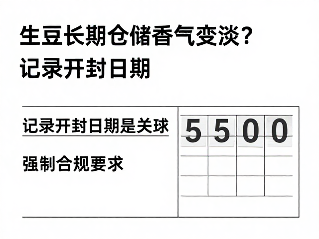 仓储环境与日期记录的协同效应