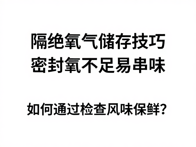 隔绝氧气的物理屏障构建
