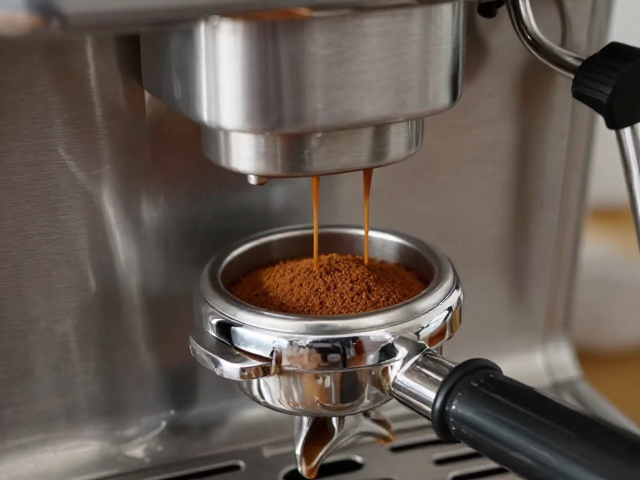 家用全自动咖啡机萃取流速过快?试试布粉器优化粉层