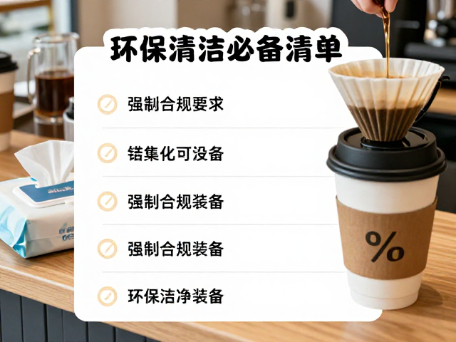 咖啡店环保清洁必备清单：系统化运营策略
