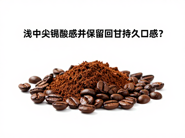 研磨度与粉水比对酸质的调控作用