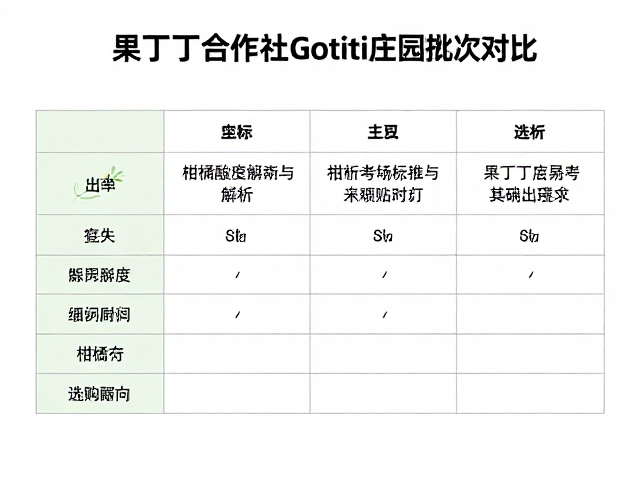 选购时的参数考量与场景匹配