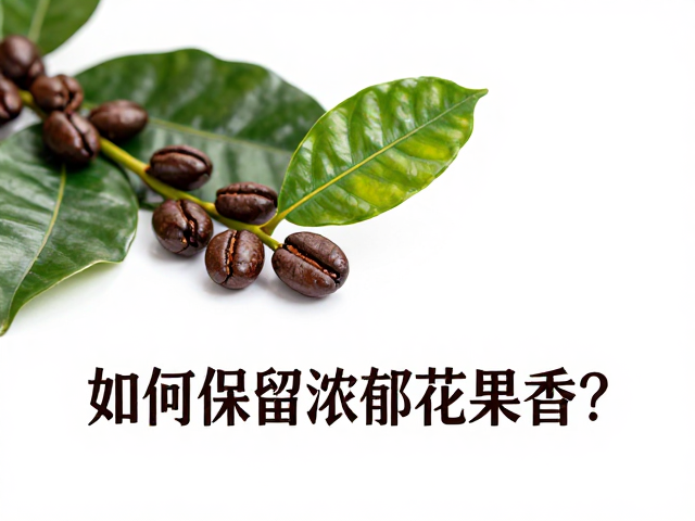 处理法对花果香气的保留机制