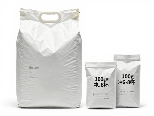 5kg大宗工业袋配1kg商用装,100g约冲6-8杯,高性价比方案