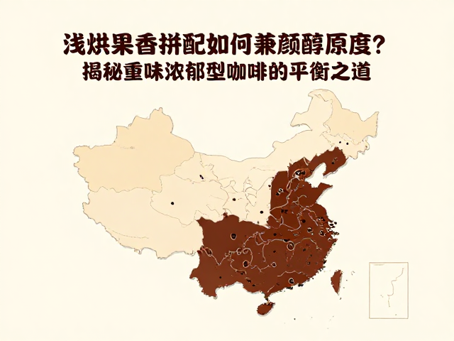 浅烘果香拼配如何兼顾醇厚度?揭秘重口味浓郁型咖啡的平衡之道