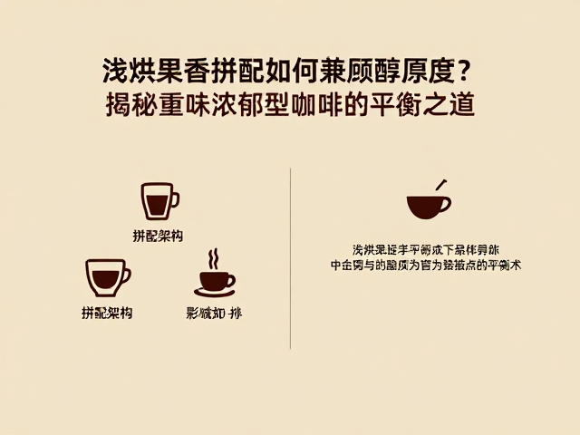 拼配架构：以密度与酸质为锚点的平衡术