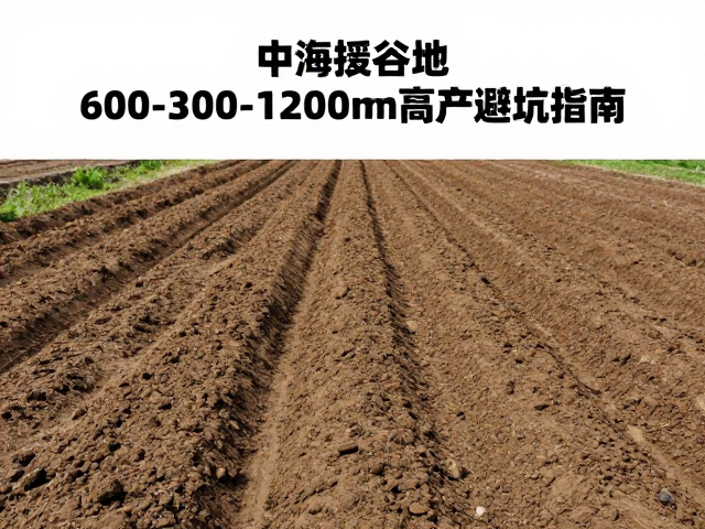 土壤改良与耕作制度的物理干预